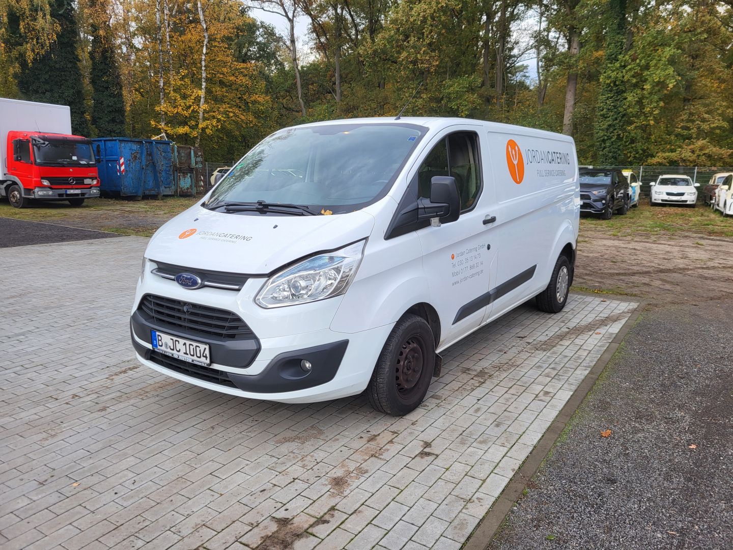 Transporter Ford Transit  Custom 290 aus Insolvenz der Jordan Catering GmbH